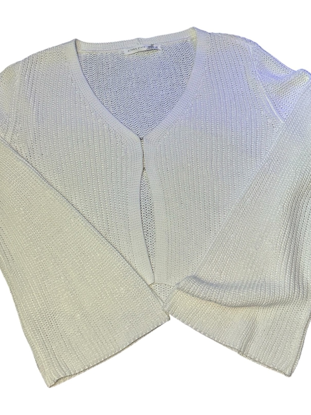 Altar’D state crop knit cardigan size XL